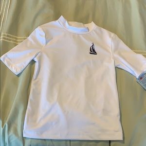 Sailboat Rashguard Swim Top